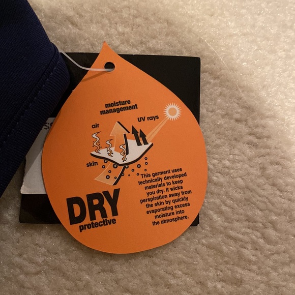 SSI navy racerback athletic sleeveless tank top Small - Picture 5 of 7